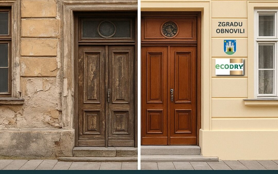 Iskoristite potporu Grada Zagreba i trajno riješite vlagu u svojoj zgradi!